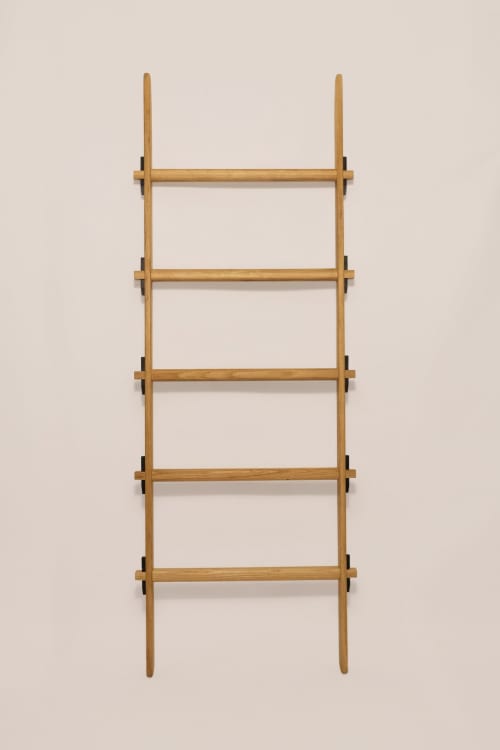 Throw Ladders | Rack in Storage by Oliver Inc. Woodworking