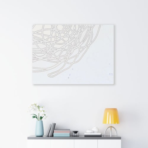 Soft Swirls 4307  --  delicate, dynamic art | Art & Wall Decor by Petra Trimmel