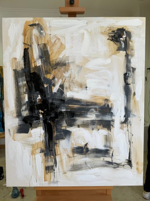 Raw Elements abstract painting | Oil And Acrylic Painting in Paintings by Anastasiia Krykun