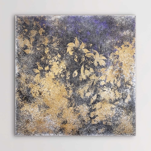 Lilies (SOLD) | Oil And Acrylic Painting in Paintings by Alessia Lu