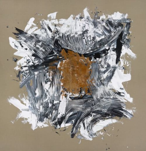 Wild Horses Running Wild | Paintings by Brandon Boyd | Cambria Hotel Houston Downtown Convention Center in Houston