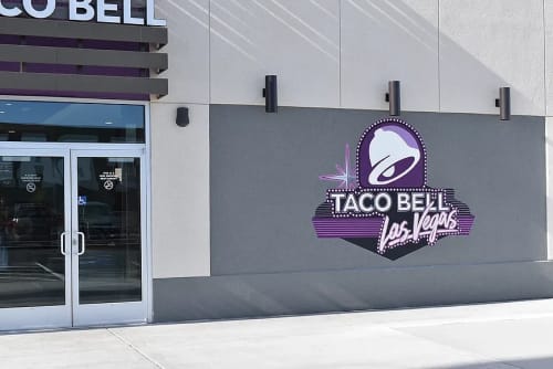 Taco Bell Mural | Murals by Aniko Doman | Taco Bell Cantina in Las Vegas