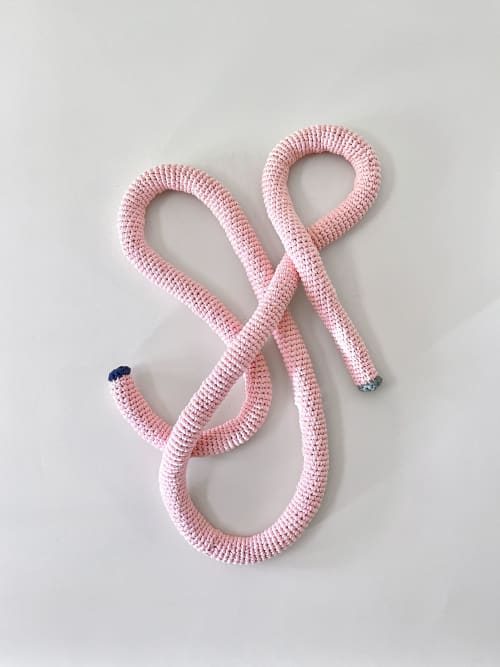 Ropes No. 6 | Embroidery in Wall Hangings by Meg Morrison