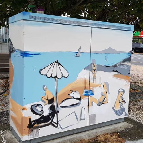 Thorn Bay | Street Murals by Ares Artifex