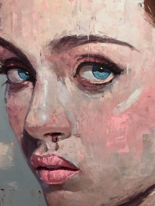 SERENDIPITY II | Oil And Acrylic Painting in Paintings by Roldan Lauzan Studio