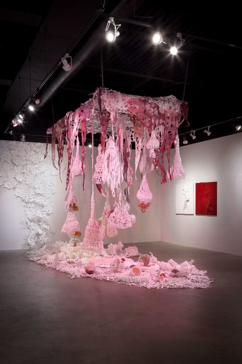 Aftermath: In The Pink | Sculptures by Leisa Rich | Thomas Deans Fine Art in Atlanta