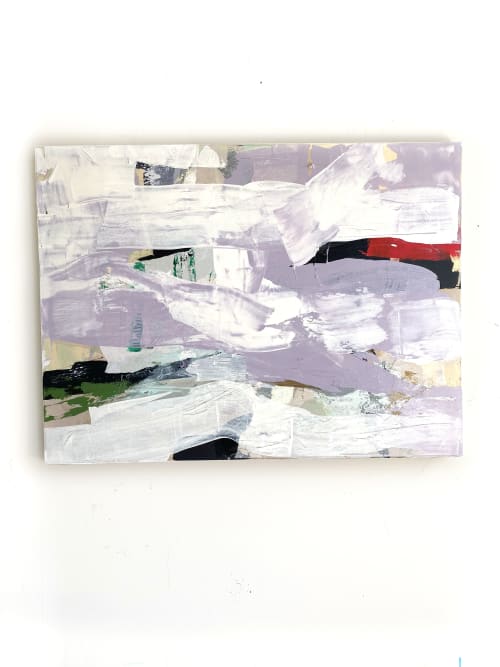 "Pop of Red" 2023 Original Painting | Oil And Acrylic Painting in Paintings by Jessalin Beutler