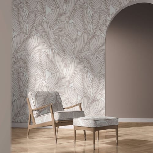 Island Frond Wallpaper | Wall Treatments by Patricia Braune