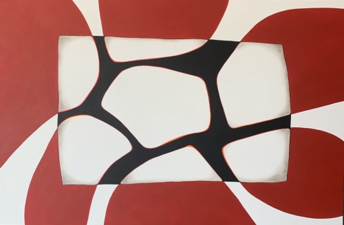 On The Other Side | Oil And Acrylic Painting in Paintings by Catherine Détraves