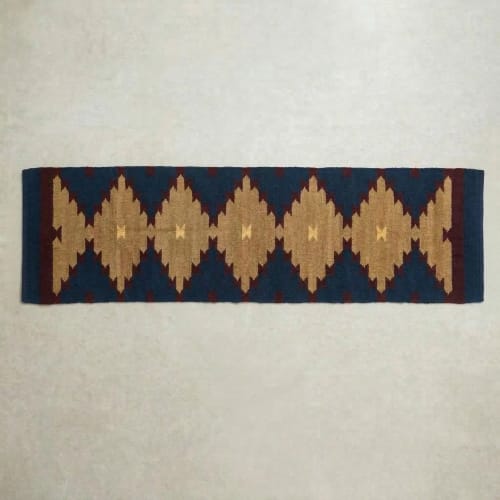 Handwoven Wool Stair, Hallway, Entryway Runner Rug | Rugs by Evergreen Carpets