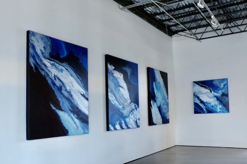 Tidal Wave Three | Paintings by Gabrielle Shannon | Space Gallery in Denver