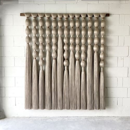 Large Long Tassels No.4 | Wall Hangings by Vita Boheme Studio