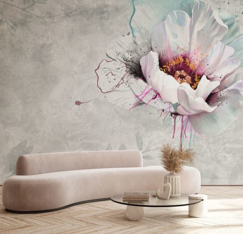 Handcrafted textured wallpaper - AH01 | Wall Treatments by Affreschi & Affreschi