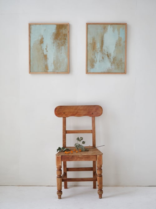 Patina Gold (Framed or Unframed) | Paintings by Vacarda Design