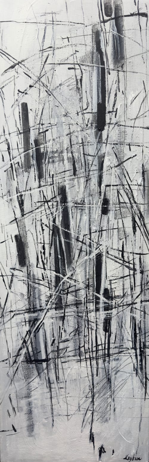 Lines | Oil And Acrylic Painting in Paintings by Anastasiia Krykun