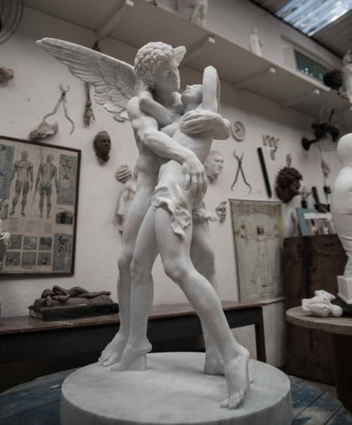 Eros n Bonnie | Sculptures by Cicero D'Ávila