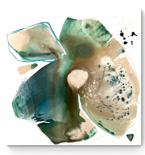 Inner conversations 8 | Oil And Acrylic Painting in Paintings by Cristina Dalla Valentina