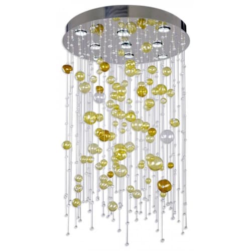 IQ2138 ORBIS CRYSTAL CHANDELIER | Chandeliers by alanmizrahilighting | New York in New York