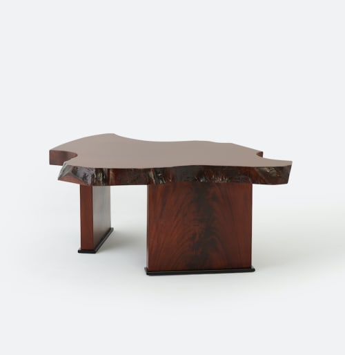 Amorphous Live Edge American Walnut Coffee Table | Tables by ALPAQ STUDIO