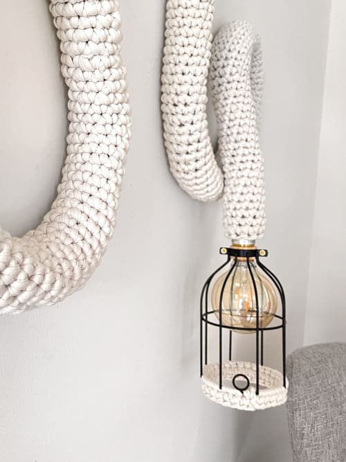 Ropes No. 7, Wall Lamp | Lighting by Meg Morrison