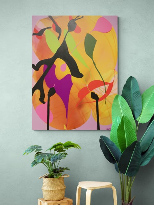 The Here We Go Show | Paintings by Mel Rea7