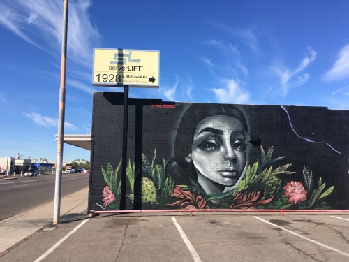 RISE Distillery Mural | Street Murals by HazardOne | RISE Distilling Co. in Phoenix