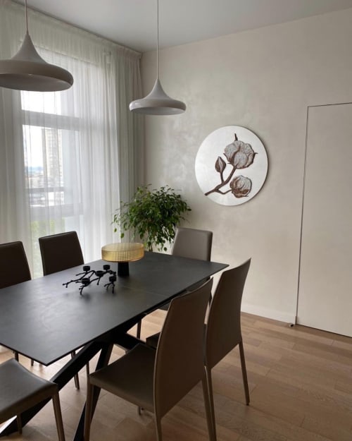 “Cotton” wall art decoration | Mosaic in Art & Wall Decor by Julia Gorbunova