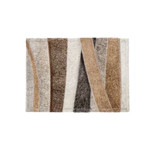 Brazilian Natural Cowhide Mosaic Heat Mat – Gentle Breeze | Mug in Drinkware by Finara