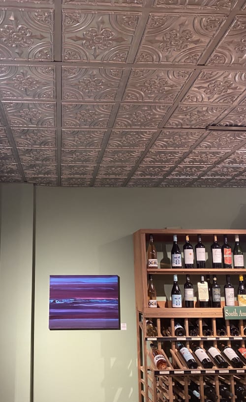 Good Vibrations.  Painting | Paintings by Alice Lipping | Astoria Park Wine & Spirits in Queens