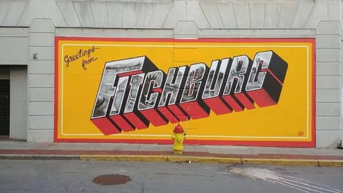 Fitchburg 2017 | Street Murals by JALLEN Art and Design