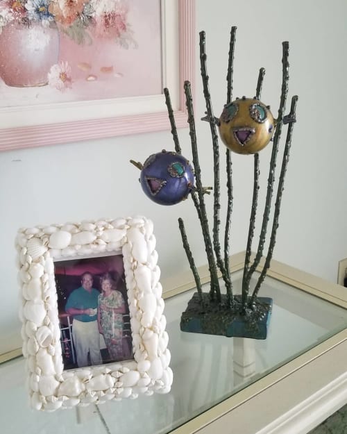 'puffer pals' | Sculptures by Angela Ridgway