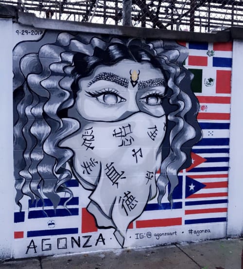 BLIND AGONZA | Street Murals by AGONZA