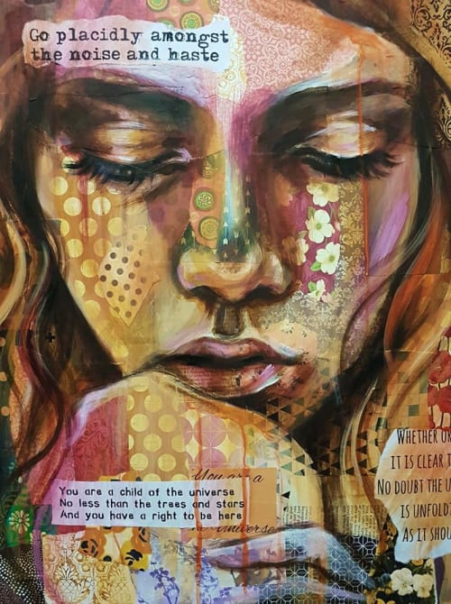 Lady’s Face Painting | Paintings by Ally Jade