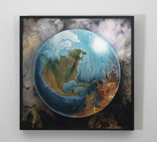 Accelerating | Mixed Media by Catherine Twomey