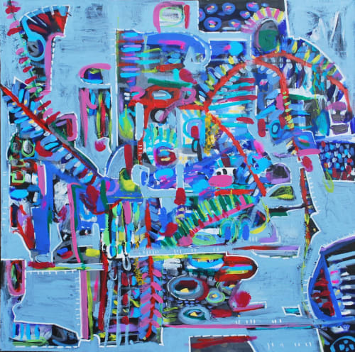 Mapping London | Paintings by Aasiri Wickremage