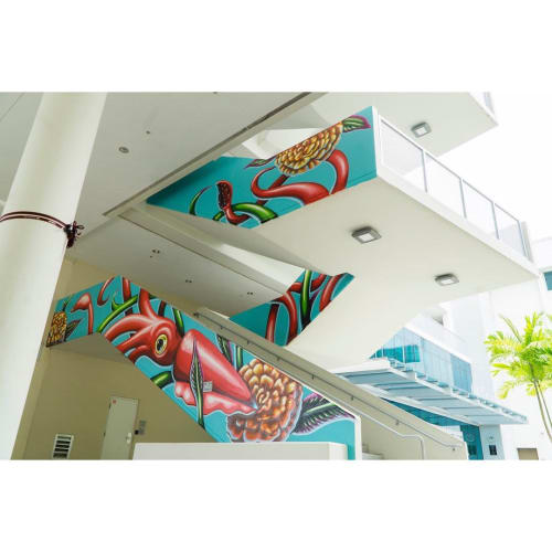 Untapped | Murals by Ivan Roque | Hialeah-Miami Dade College in Hialeah