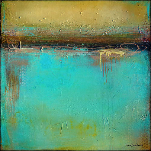 Quiet Wonder | Oil And Acrylic Painting in Paintings by Tara Catalano Studios
