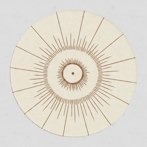 Astros Light Circle | Rugs by Woop Rugs