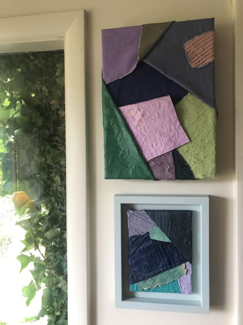 Dissociation 50 - Textured Acrylic Painting | Oil And Acrylic Painting in Paintings by Helena Parriott