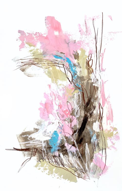 Spring is stronger than us | Oil And Acrylic Painting in Paintings by Cristina Dalla Valentina