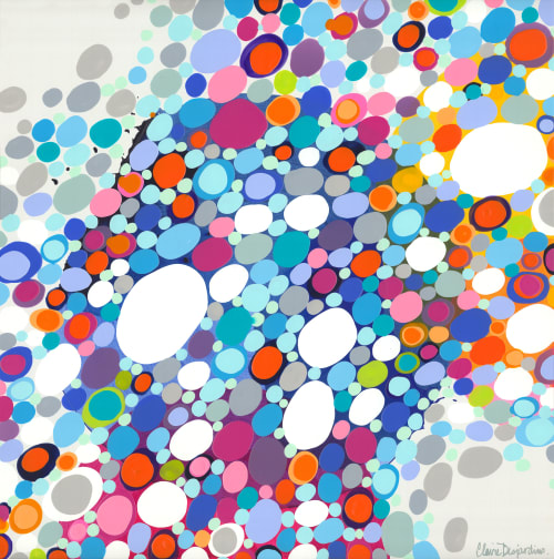 A Bubbly Personality | Paintings by Claire Desjardins