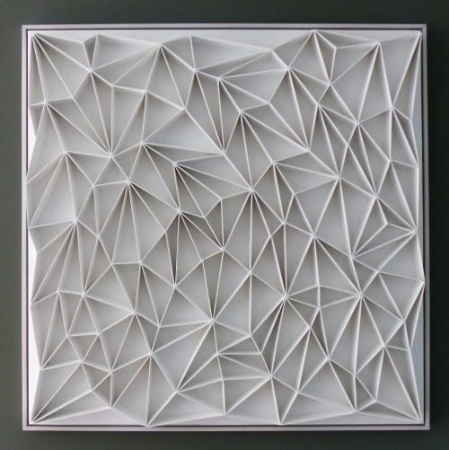 Broken glass large | Wall Sculpture in Wall Hangings by Chad Schonten