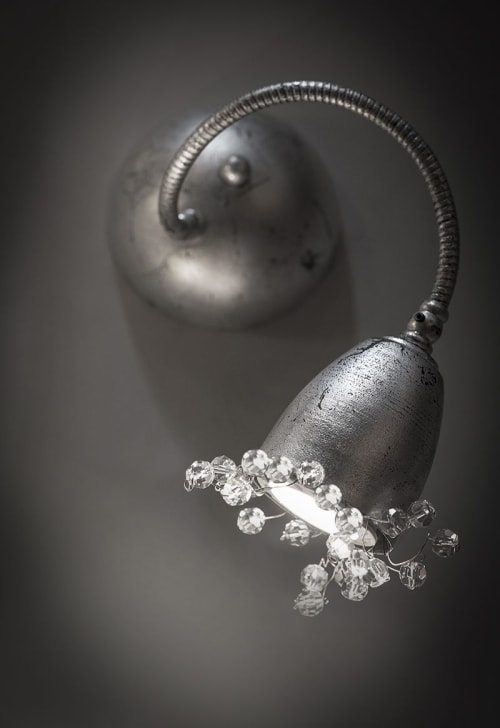 "Crystal Lunar" | Sconces by F+M FOS - Anna Maria Fragiskos Bitros
