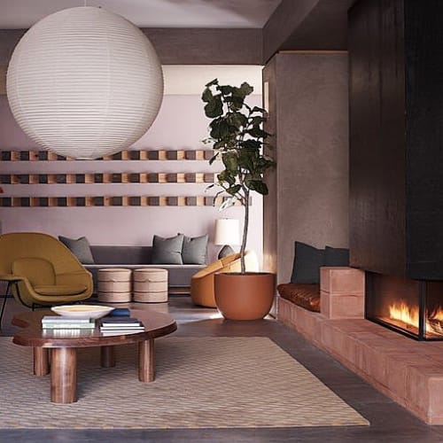Square Waveforms | Sculptures by Bradley Duncan Studio | El Centro - Luxury Apartments & Bungalows in Hollywood in Los Angeles