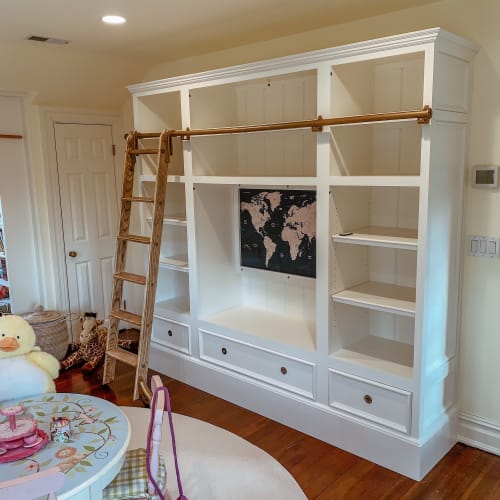 Custom Built Bookcase | Furniture by American Revolution Design