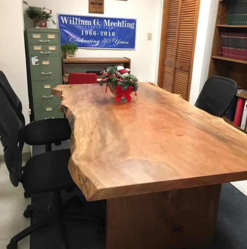 Conference Table | Tables by Barn Born Furniture | Wm G Mechling Insurance Agency in Indiana
