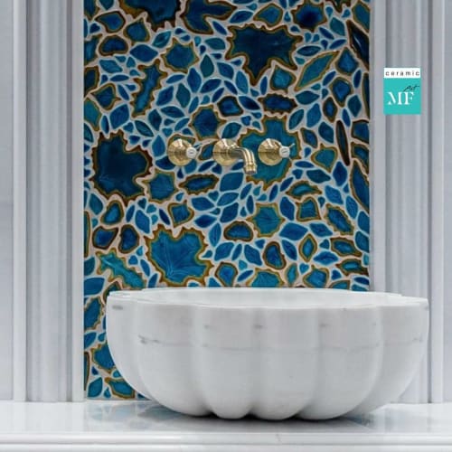 Gazel Tile | Tiles by MF Art Ceramic | Erbil International Airport in Erbil