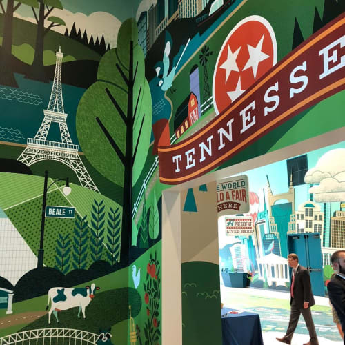 Tennessee State Museum Children S Wing By Lucie Rice Illustration