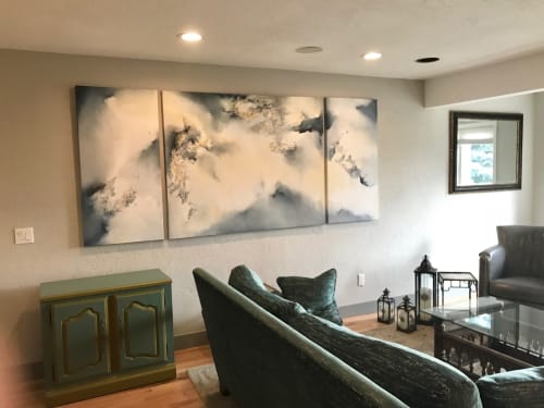 Between Two Realms Painting | Mixed Media by Melanie Warsinske Art