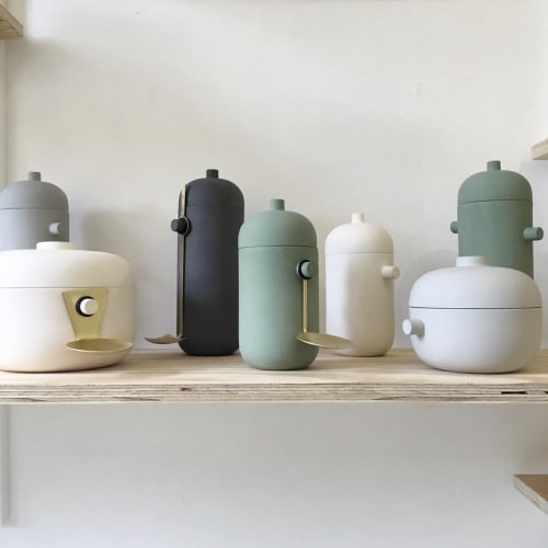 Now & Then Storage Jars | Vessels & Containers by Natascha Madeiski | Kobi & Teal in Frome